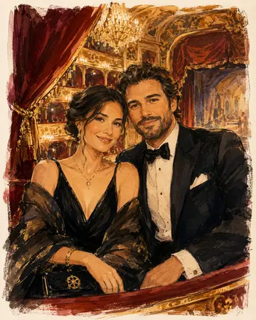 Opera House portrait for a Montreal gala or fundraiser