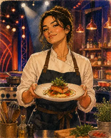 Cooking Competition portrait for a Montreal corporate event