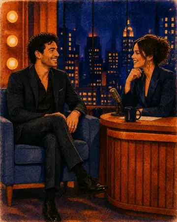 Talk Show Pair portrait for a Montreal corporate event